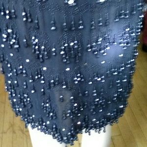 Vintage Donna Karan N.Y.C. Beaded Skirt